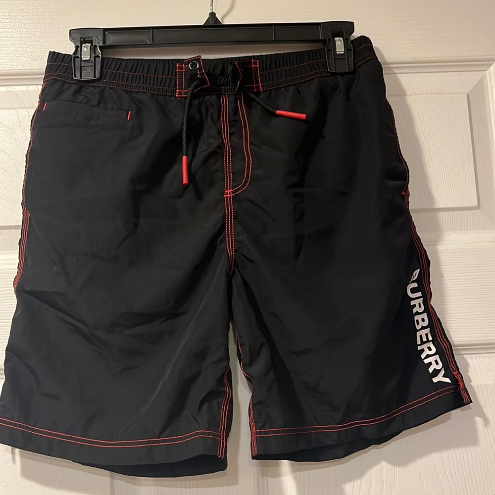 Kid’s Burberry swimming shorts in the size 14